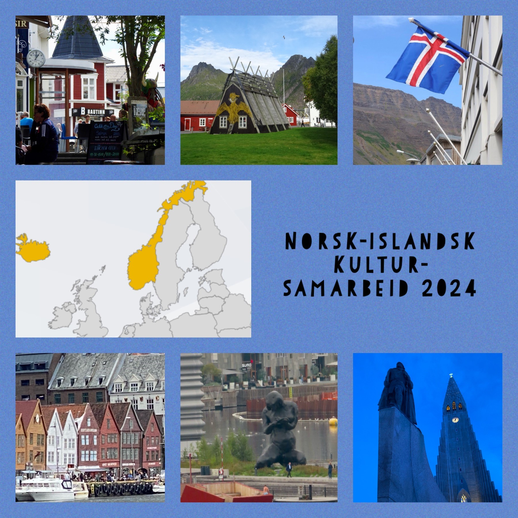 Norge og Island. Alle foto: Per Dehlin, Kulturdirektoratet