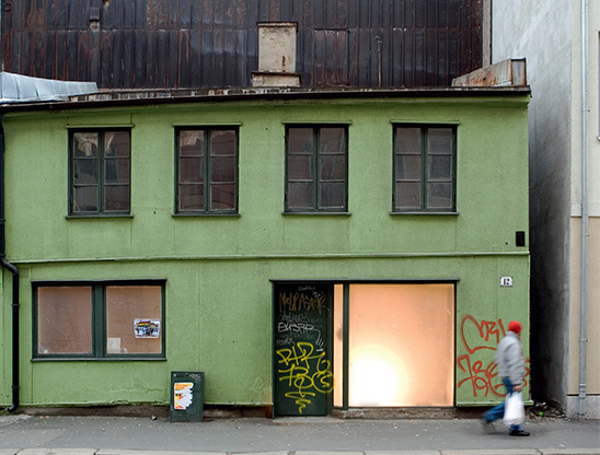 Visningsrommet 1857 i Oslo.