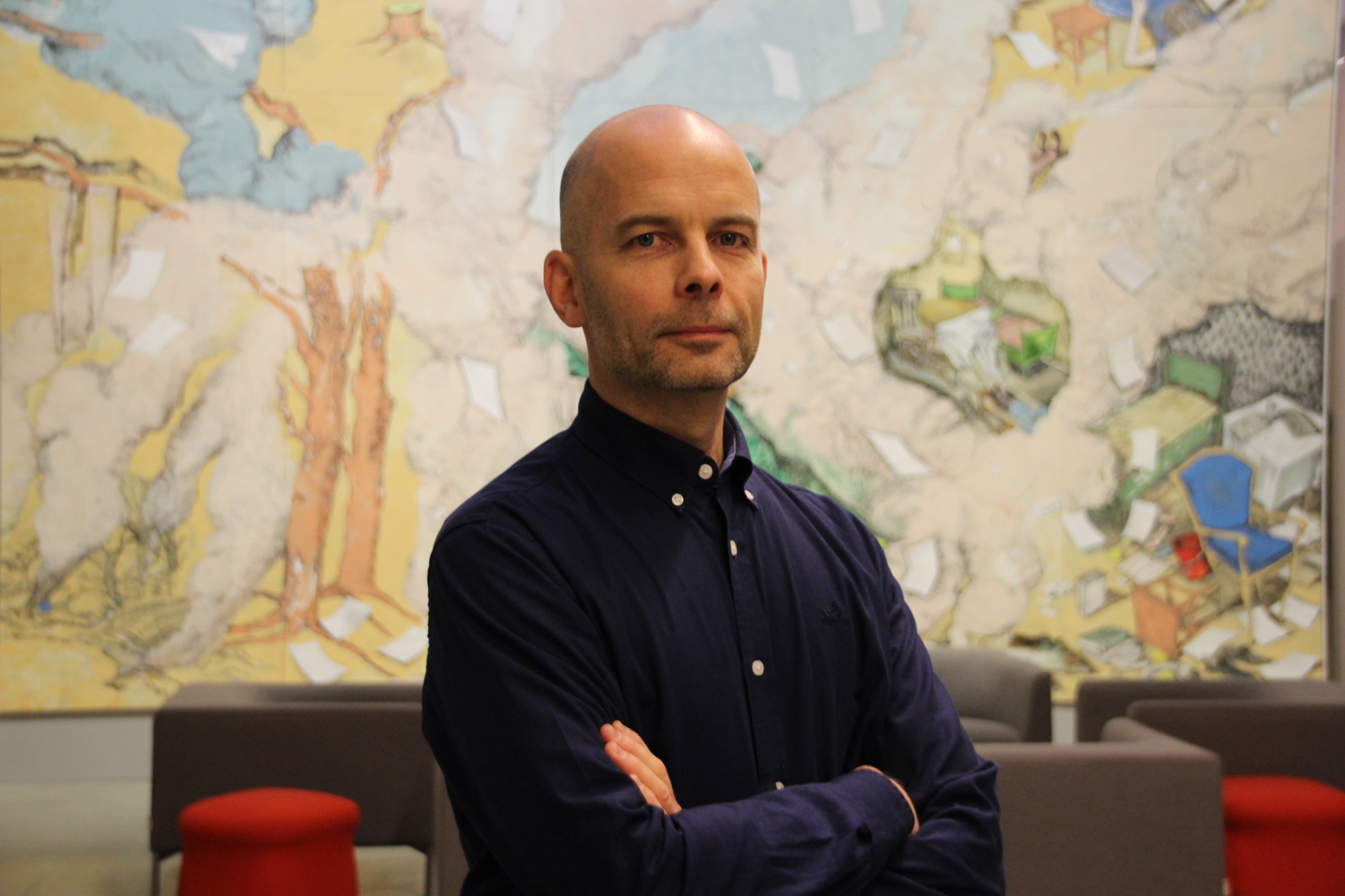 Haakon Bekeng-Flemmen, fungerende avdelingsdirektør for kulturanalyse i Kulturdirektoratet.