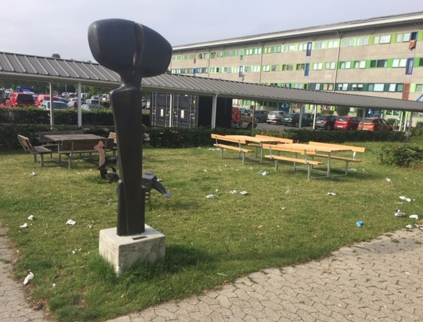 Værebro park i Gladsaxe er at av områdene forskerne skal ta for seg. Foto: Gladsaxe almennyttige boligselskab.