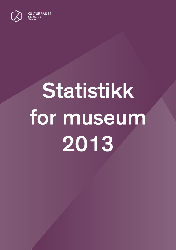 Statistkk for museum 2013