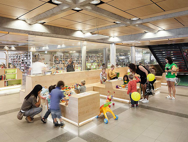 Sølvberget bibliotek i Stavanger er en av de ti kulturvirksomhetene som har fått støtte til å ansette en aspirant i 2019. Foto: Sølvberget