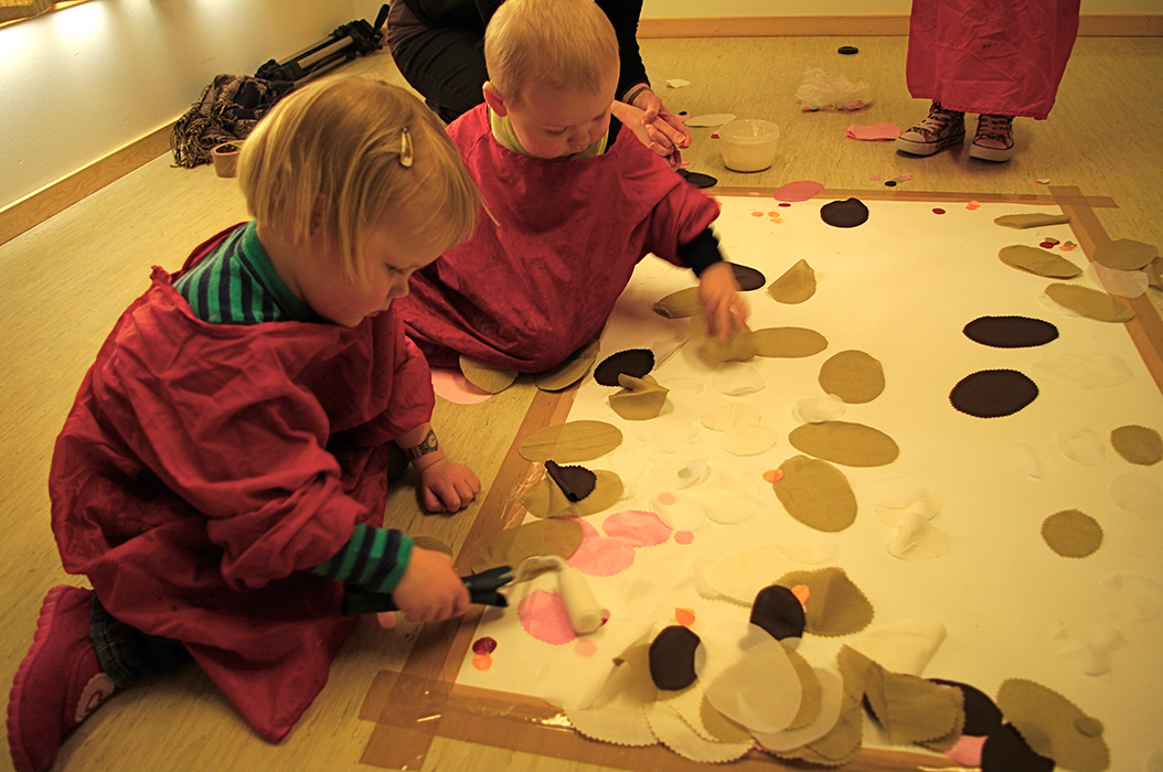 Fra Haugerudhagan estetiske barnehage. Foto: Anne Cathrine Lande og Liva Mork