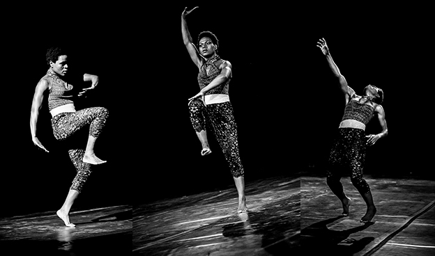 Danser og koreograf Julienne Doko (Danmark) er en av deltakerne, gjennom nettverket Critical Friends. Foto: Stefano Attanasio