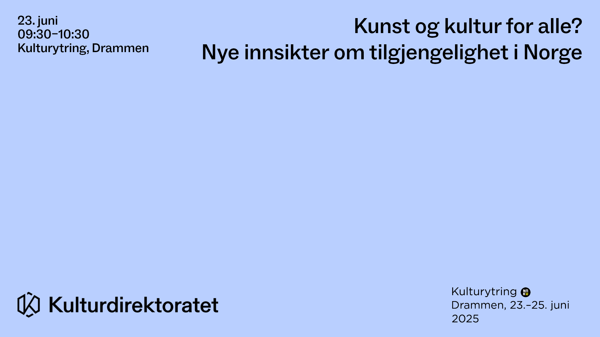 Arrangementbanner