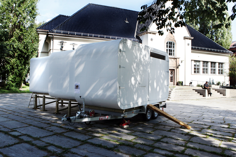 Utoskop på Schous plass, klar til forestilling. Fotograf: Tom Ivar Øverlie