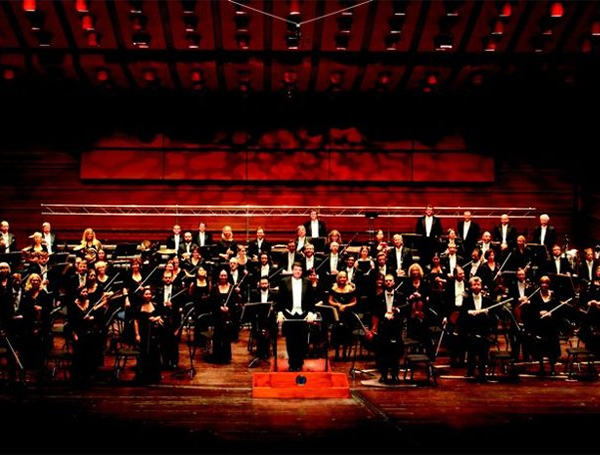 Bergen Filharmoniske Orkester. Foto: Steve Sherman.
