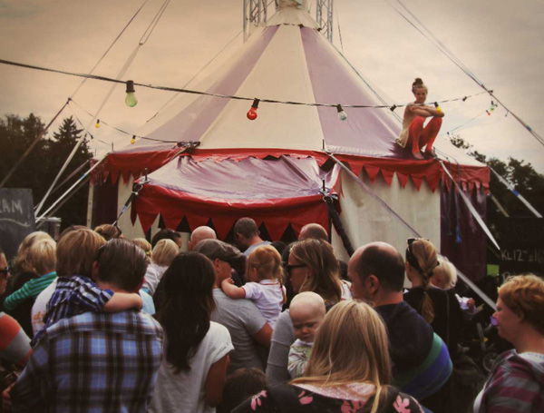 Cirkus Xanti har fått støtte til sin mobile sirkuslandsby gjennom Rom for kunst.