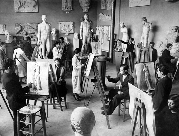 Kunstakademiet i Istanbul, 11. mars, 1934.