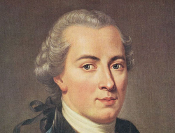 Immanuel Kant. Ukjent maler.